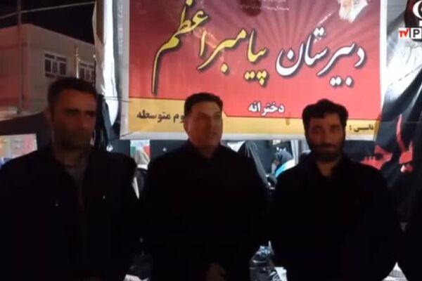 پیشتازان آذربایجان غربی پای‌ کار انقلاب