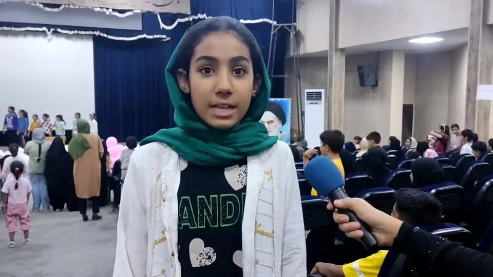 دختران غدیر حاجی آباد برای رژیم کودک کش اسرائیل خط و نشان کشیدند 