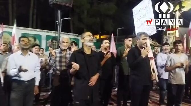 صد و پنجاه نهمین شب از تجمعات بزرگ مردم غیور شهرستان کاشمر