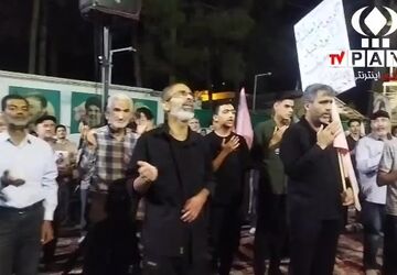 صد و پنجاه نهمین شب از تجمعات بزرگ مردم غیور شهرستان کاشمر