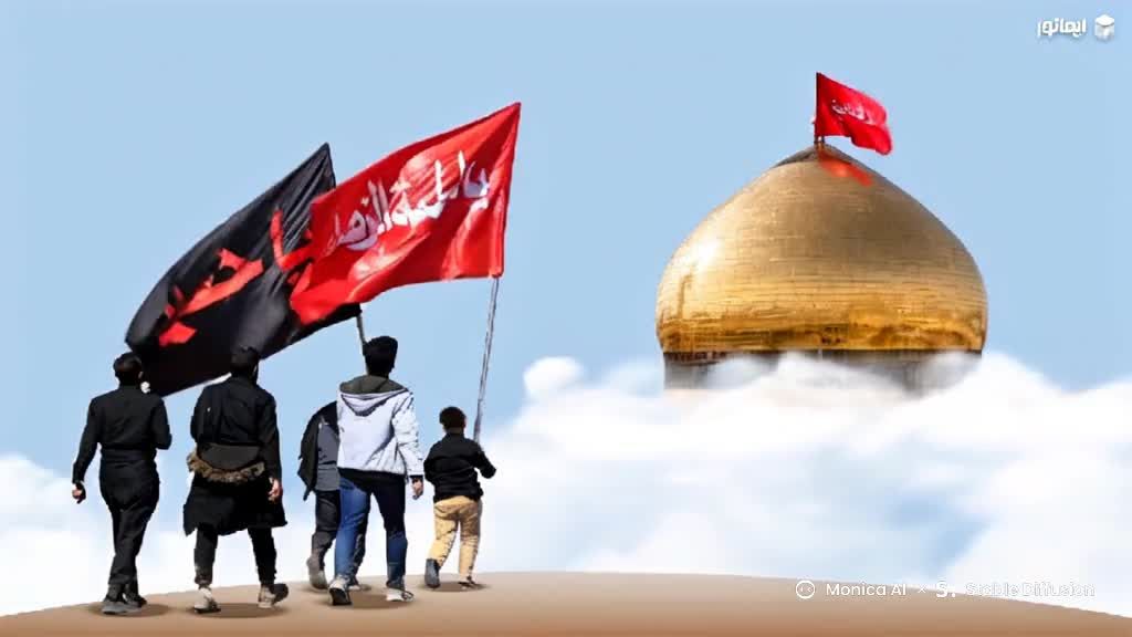 دل‌های جاماندگان همچون پرندگانی شکسته‌بال به سوی آسمان کربلا پرواز می‌کند