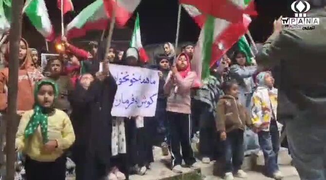 میدان داری مردم شهرستان بجنورد در پانزدهمین شب از سال ۱۴۰۵