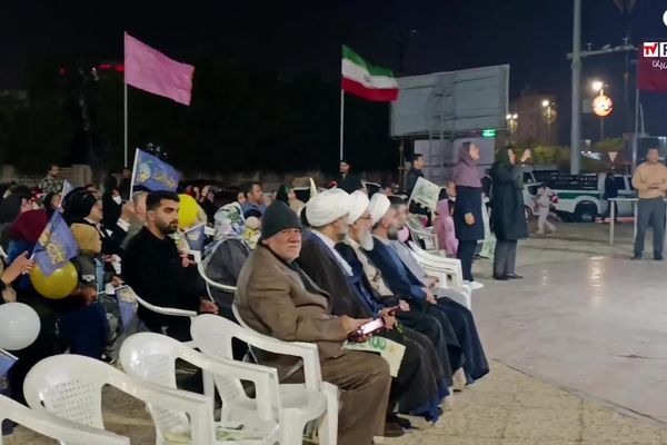 جشن باشکوه نیمه شعبان در میدان شهید رئیس‌علی دلواری بوشهر
