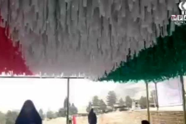 میثاق خواهرانه در گلزار شهدای خرم‌آباد با شهید سید حسن قاسمی موسوی